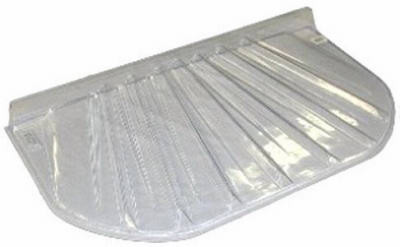 Low Profile Window Well Cover, Rectangle, Fits 65 x 25 x 4 In.