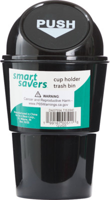 SS Cup Holder Trash Bin