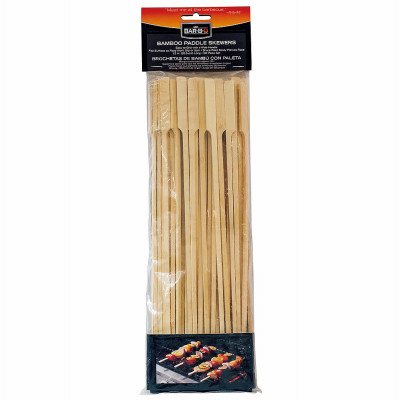 Flat Bamboo Grill Skewers, 12 In., 50-Ct.