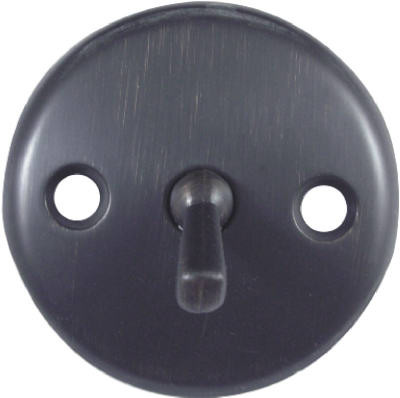 Tub Overflow Plate With Trip Lever, Oil-Rubbed Bronze