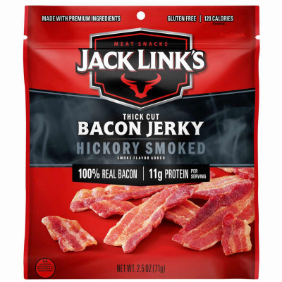 Bacon Jerky, Hickory Smoked, 2.5-oz. (8 pieces)