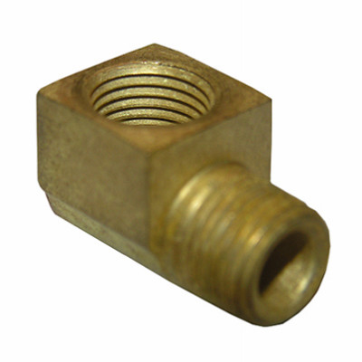 90-Degree Street Elbow, Lead Free Brass, 3/8 MIP x 3/8 In.FPT