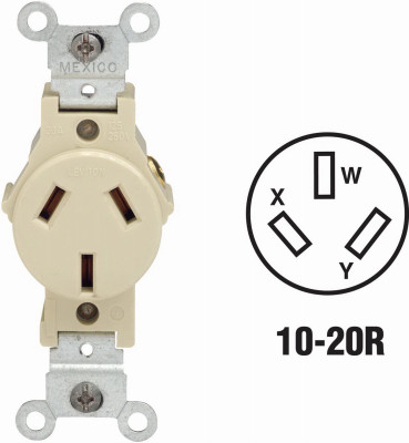 20A IV SINGLE OUTLET