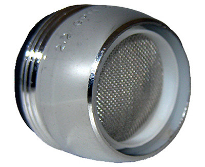 Aerator, Chrome, 13/16 In. MPT x 27 Thread
