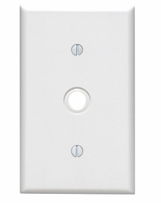 WHT PHONE WALL PLATE
