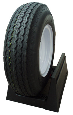 Tire & Wheel Assembly, 4-Ply, 4-Hole, 4.8-8 In.