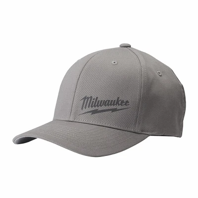 Flexfit Fitted Hat, Gray, L/ XL