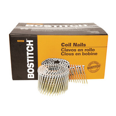 Coil Collated Framing Nails, 3-1/4 In. Plain Shank, 2,700-Ct.