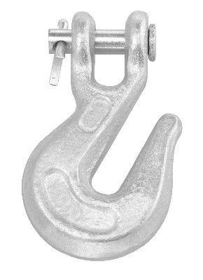 Clevis Grab Hook, Zinc-Coated, 5/16 In.