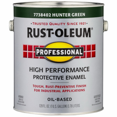 Professional Enamel Paint, Hunter Green, 1-Gallon (2 pieces)