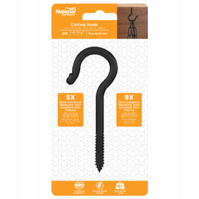 Ceiling Hook, 4-15/16 In.