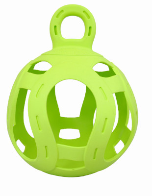 Jolly Treat & Hay Dispenser Ball, Green, 8 In.