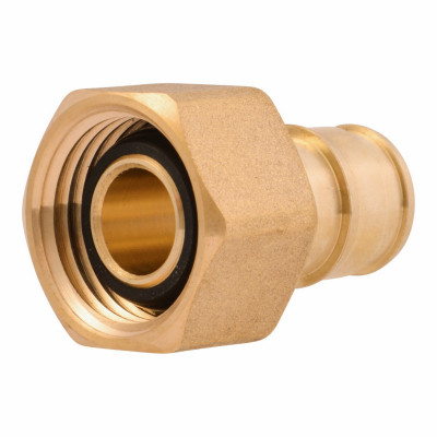 SharkBite PEX-A Brass 1/2 In. x 1/2 In. FNPT Swivel Adapter