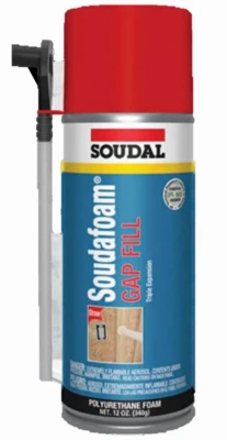 Soudafoam Gap Fill Self Expanding Foam Sealant, 12 oz.