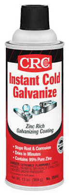 Cold Galvanizing Coating, Matte Gray, 13 oz.