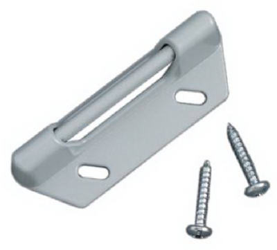 Storm/Screen Door Replacement Strike Plate, Aluminum