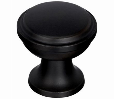 Westerly Cabinet Knob, Black Bronze, 1-3/16 In.