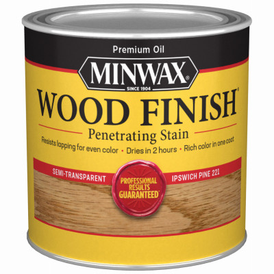 Ipswich Pine Wood Finish, 1/2 Pt.