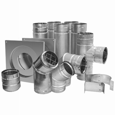 Pellet Stove Vent Kit, Corner Install Elbow, 3-In.