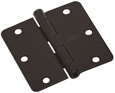 Door Hinge, Interior, Oil-Rubbed Bronze, 3 In.