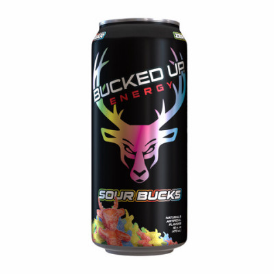 Energy Drink, Sour Bucks, 16 oz.