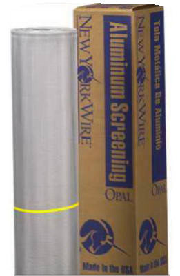 Aluminum Screening Roll, Bright, 60 In. x 100 Ft.