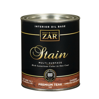 Interior Wood Stain, Premium Teak, Qt.