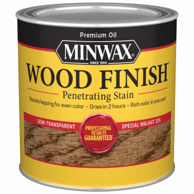Special Walnut Wood Finish, 1/2 Pt.