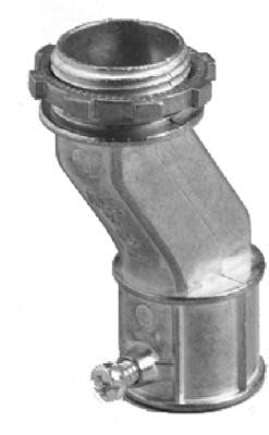 EMT Offset Connector, Die Cast Zinc, 3/4-In.