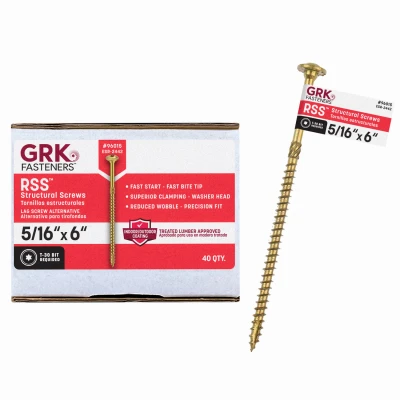 GRK RSS 5/16" x 6" Screws