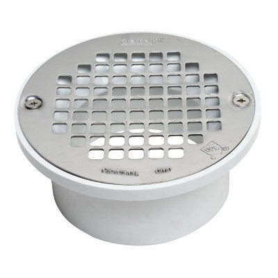 PVC Pipe Drain, General Purpose, 3 to 4 In.