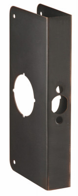 Door Reinforcer, Vintage Bronze, 9 In.