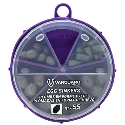 55PC Egg Sinker ASST