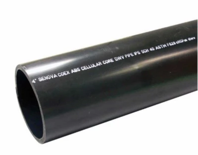 Schedule 40 ABS Pipe, Foam Core, 2 In. x 2 Ft