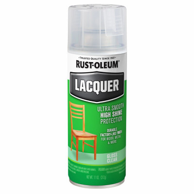 Specialty Lacquer Spray Paint, Clear, 11-oz.