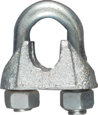 Wire Cable Clamp, Zinc, 5/8 In. (5 pieces)