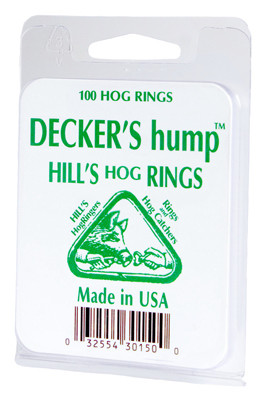 Hill's Hump Hog Ring, No. 3, 100-Pk.