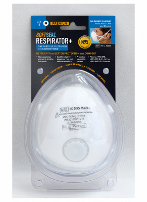 N95 Valved Safety Mask, M