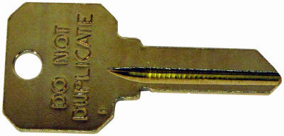 Schlage No Duplicate Key Blank (50 pieces)