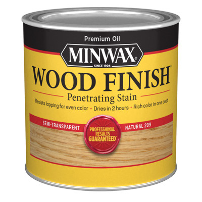 Natural Wood Finish, 1/2 Pt.