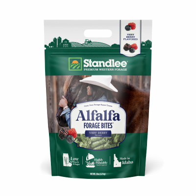 Premium Western Forage Alfalfa Forage Bites, Very Berry Flavored, 5 Lb.