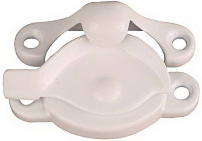 Window Sash Lock, White