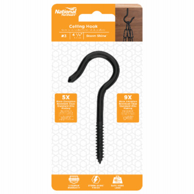 Ceiling Hook, 4-1/8 In.