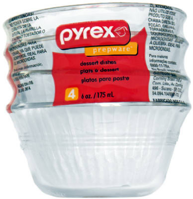 Custard/Dessert Cup Set, 6-oz. 4-Pk. (6 pieces)