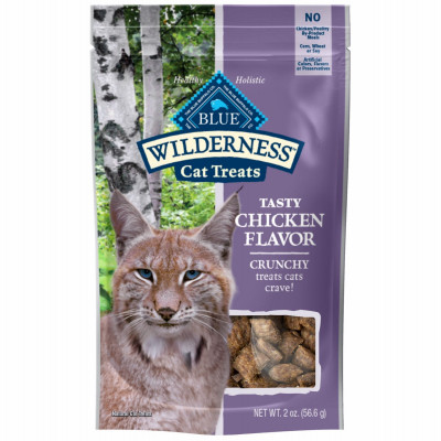 Cat Treats, Wilderness Crunchy Chicken, 2 oz.