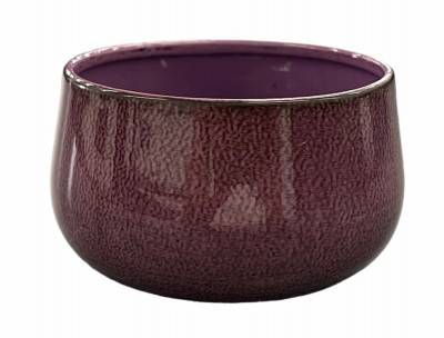 4" MB Bowl PURP Planter (6 pieces)