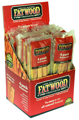 Pine Wood Starter Sticks, 4-Pk. (26 pieces)