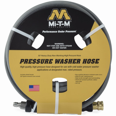 High Pressure Washer Extension Hose, 3/8 In x 50 Ft.