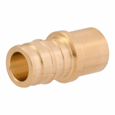 SharkBite PEX-A Brass 1/2 In. x 1/2 In. MSWT Sweat Adapter