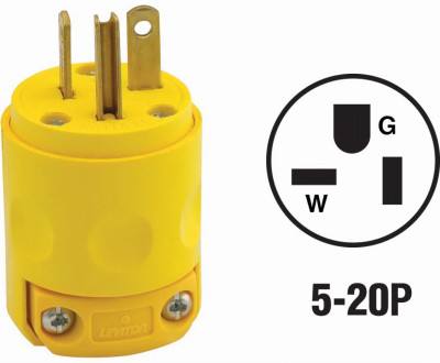YEL 20A VINYL PLUG